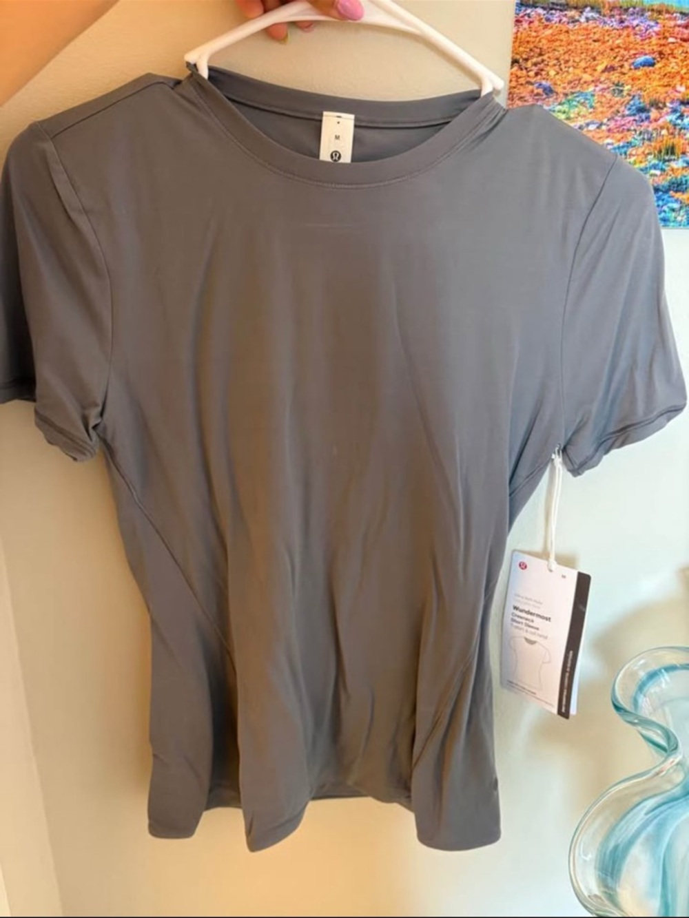 Lululemon Women’s Wundermost Short Sleeve Performance Tee - Gray